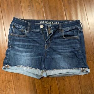 American Eagle Blue Jean Shorts